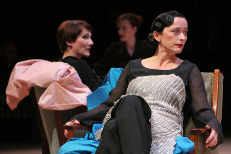 v.l.n.r.: Anja Brünglinghaus, Lisa Wildmann, Katharina Ortmayr. Foto: Cecilia Gläsker